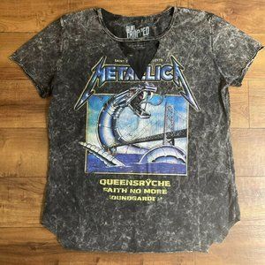 Metallica Oakland Stadium San Francisco 1991 Women's 80's Style Size M